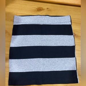 Gap Grey Striped Skirt